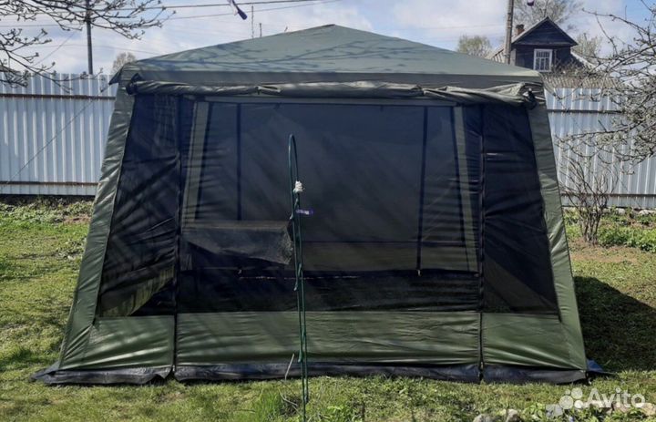 Шатер усиленный водостойкий с маскитной сеткой