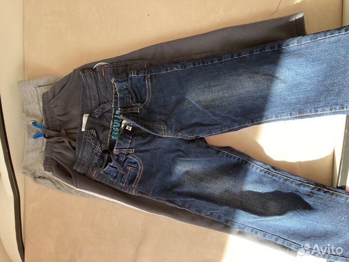 Штаны и джинсы 116 на 5 лет