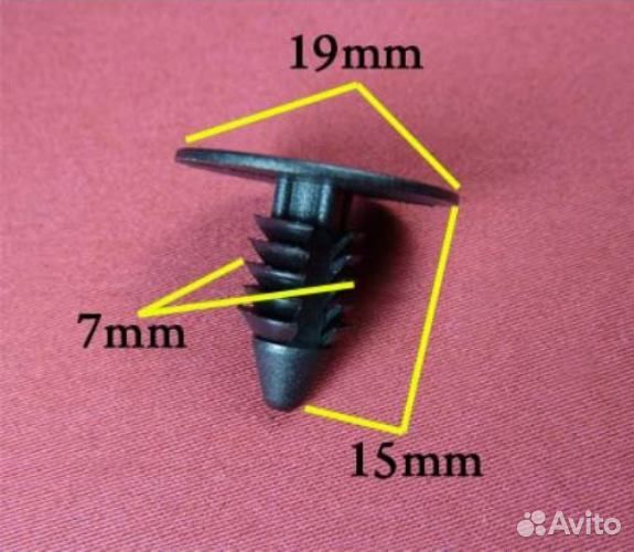 Пластиковый крепеж уплотнитель lexus, toyota
