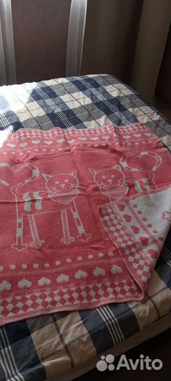 Одеяло байковое детское, пледы
