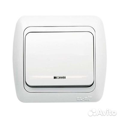 Розетки, выключатели El-bi Турция, сосна, вишня