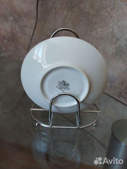 Чашка с блюдцем кофейная пара