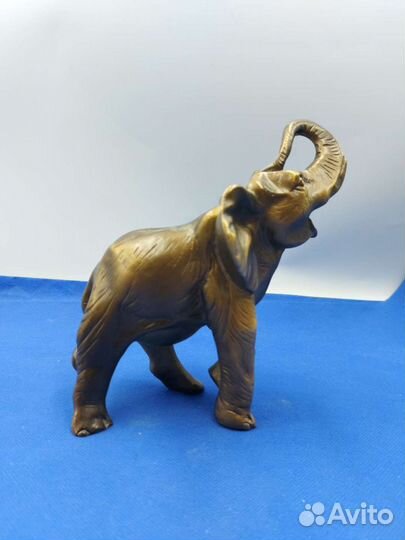Статуэтка слон тяжелая полистоун