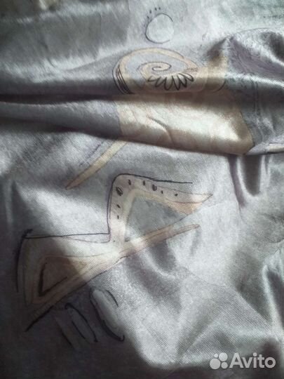 Шторы и тюль на люверсах бу