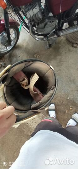 Кроссовый шлем СССР