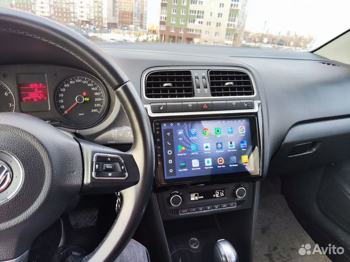 Магнитола Teyes X1 на VW Polo в Миассе