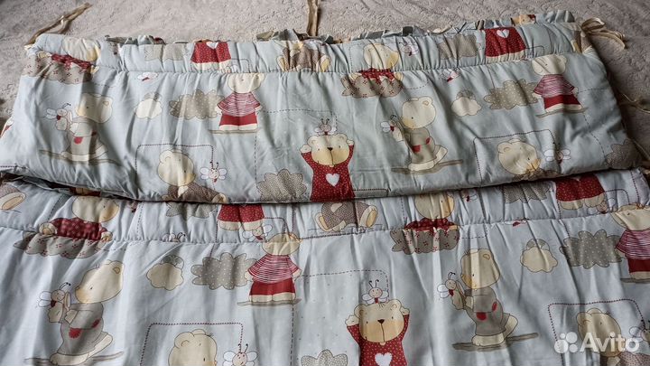 Бортики в детскую кроватку