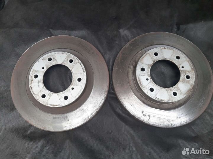 Диски тормозные передние mitsubishi pajero 4