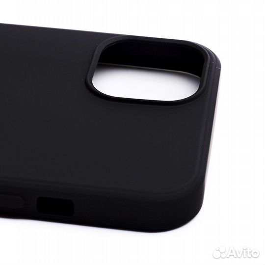 Чехол Silicone Case SafeMag для iPhone 14 black