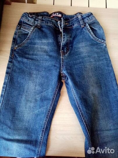 Джинсы подростковые