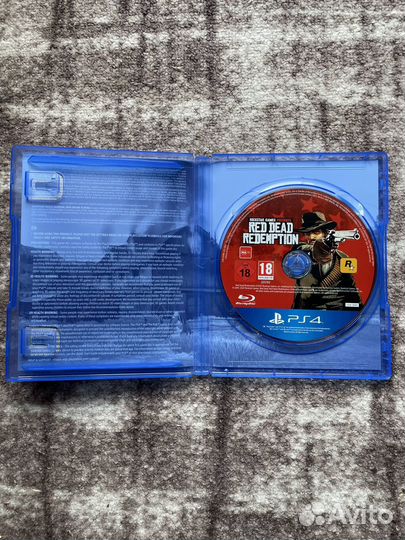 Red dead redemption для ps4/ps5 на русском языке