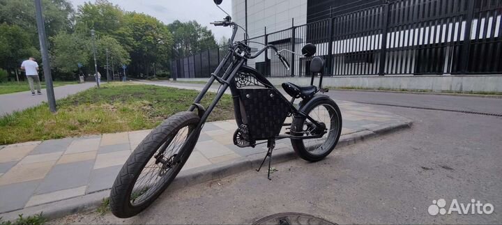 Электровелосипед чоппер