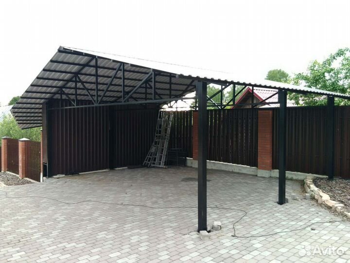 Навес для машины