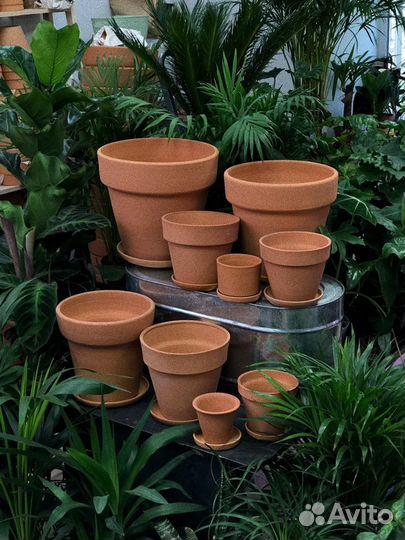 Горшки глиняные