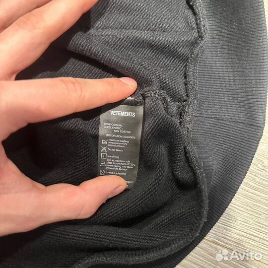 Мужское худи Vetements