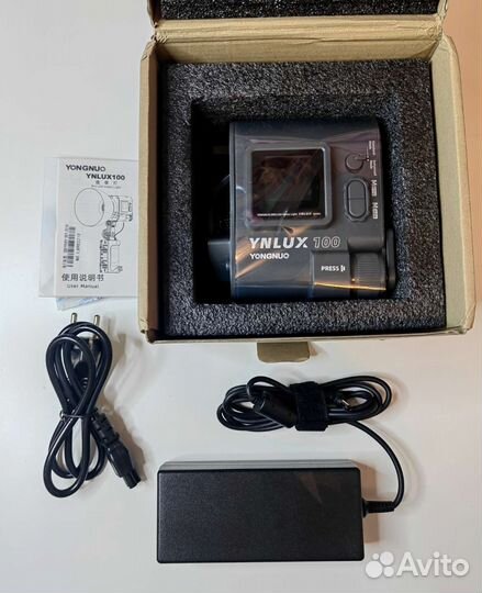 Постоянный видео свет 100w yongnuo ynlux100