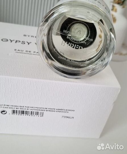 Духи byredo gypsy water вип качество 100 ml