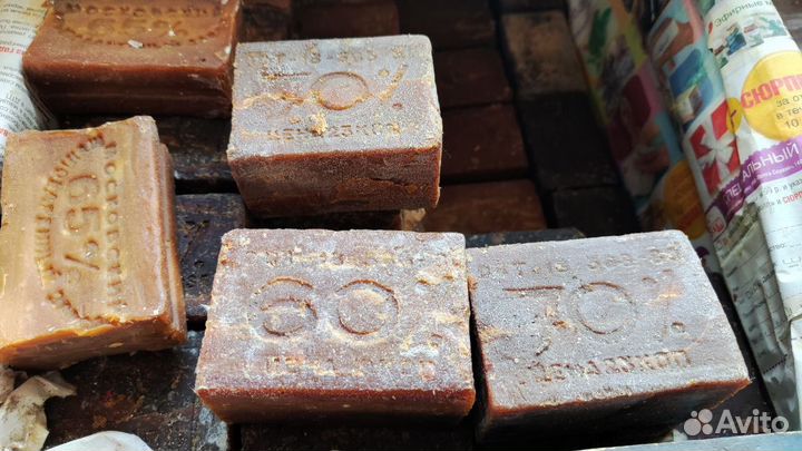 Мыло хозяйственное СССР