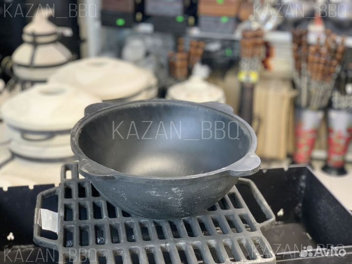 Казан чугунный узбекский 6 л