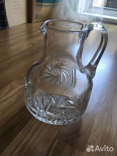 Хрустальный кувшин СССР