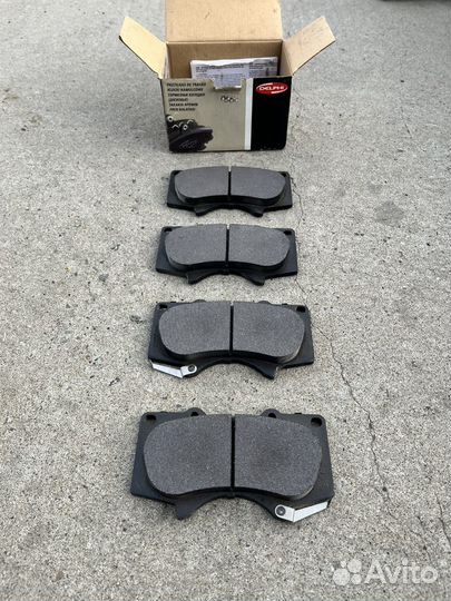 Тормозные колодки дисковые передние Prado 120