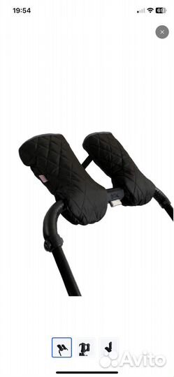 Муфта варежки на коляску, санки buggykids