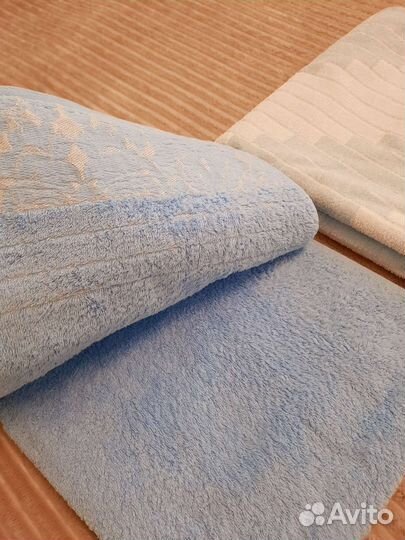 Полотенце банное большое махровое 70х140