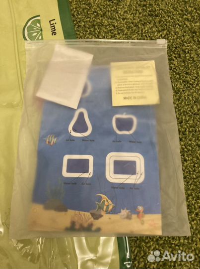 Развивающий аква коврик Авокадо