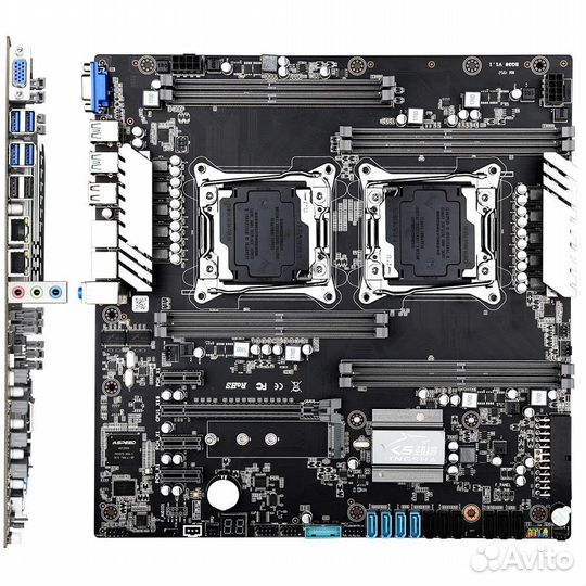 Jingsha X99 dual LGA 2011-3 (2x E5 2678v3)