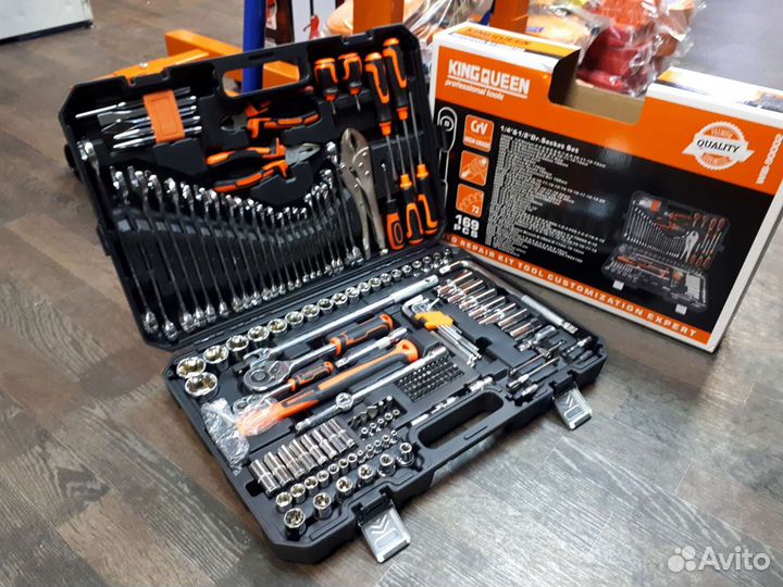 Набор инструмента KingQueen 169 предметов