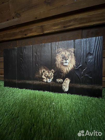 Картина на досках