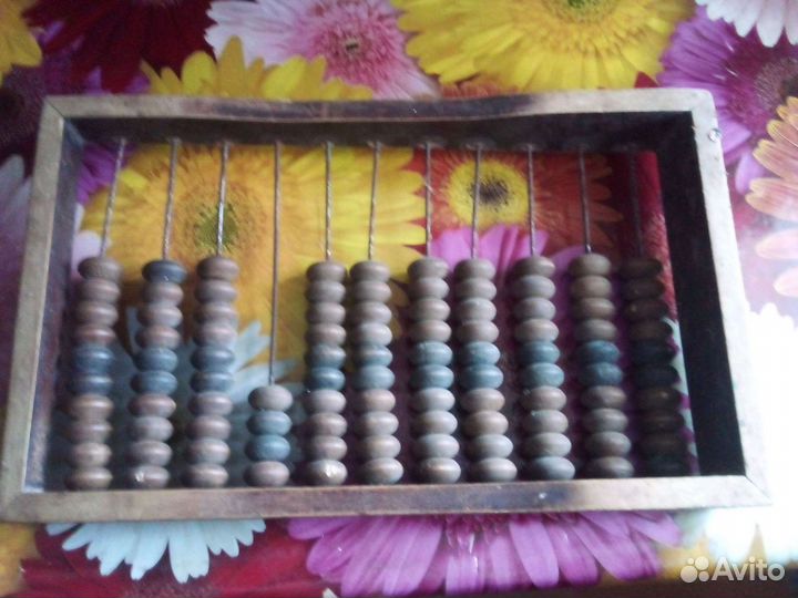 Счеты деревянные СССР