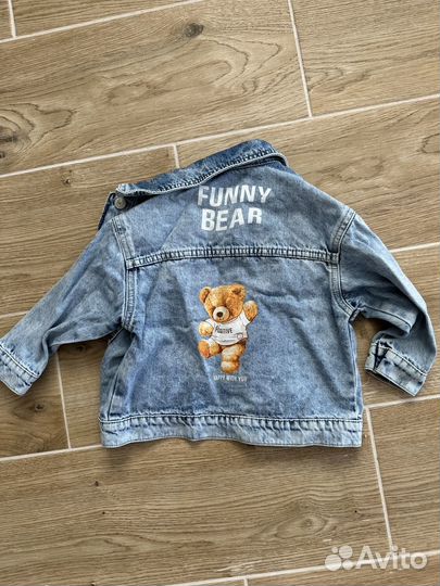 Куртка джинсовая детская