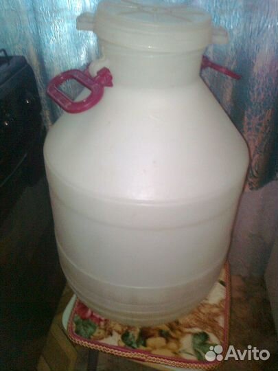 Фляга алюминиевая и пластиковая 40 л б\у