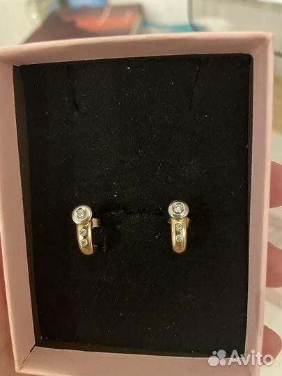 Серьги с бриллиантами mancara