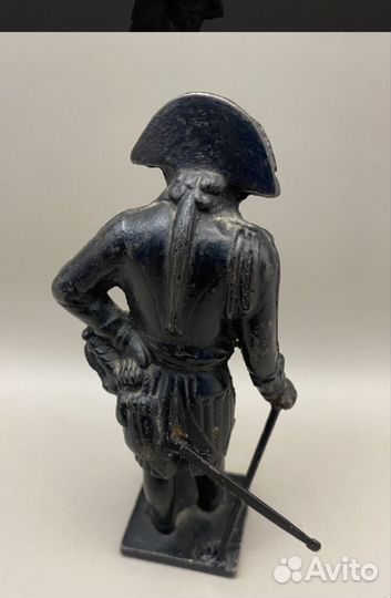 Редкая Фигурка литая Фридрих Великий. Чугун
