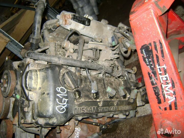 Двигатель Ниссан мотор Nissan QG18 / QG18-DE 1.8 л