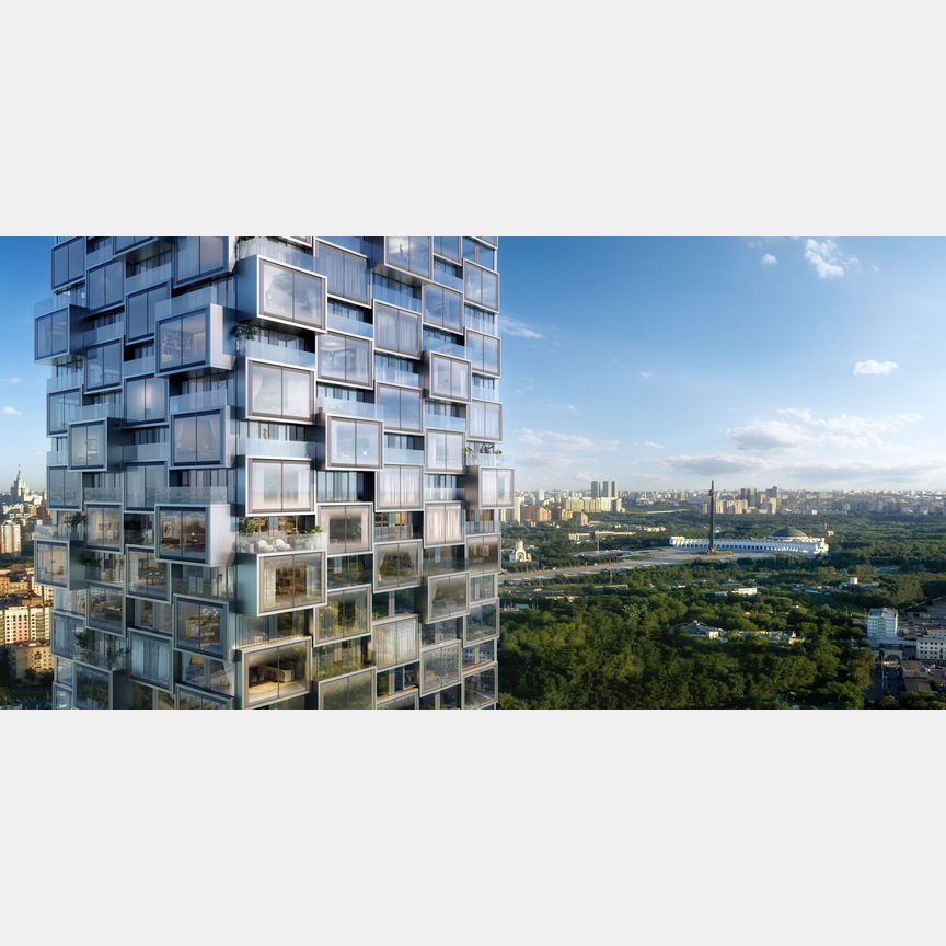 2-к. квартира, 62,1 м², 23/46 эт.