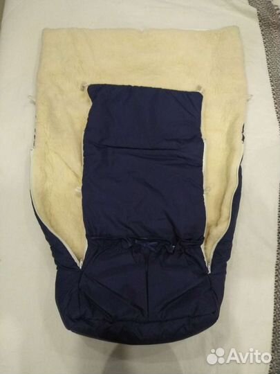 Зимний конверт в коляску