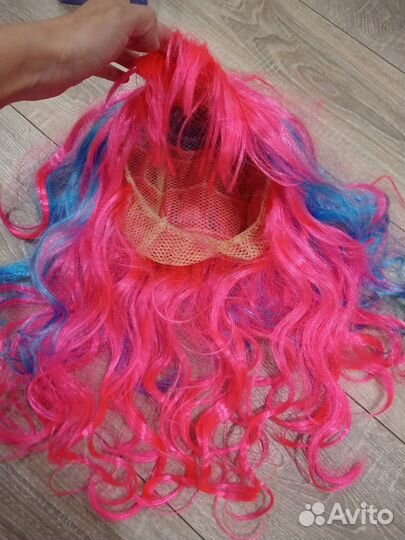 Парик цветной