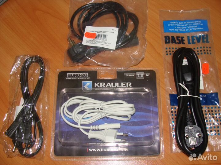 Кабели питания новые