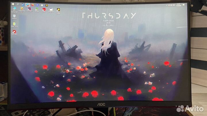 Монитор aoc 23.6 165hz