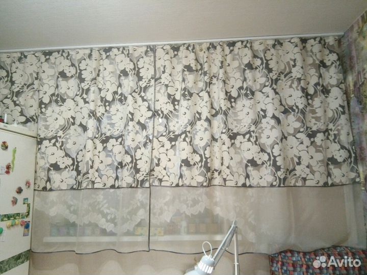 Тюль -2 шт (размер 1шт) 150*165