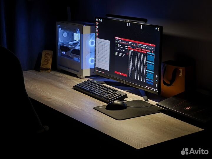 Белый компьютер 9800X3D, RTX 4080 Super, 64gb RAM