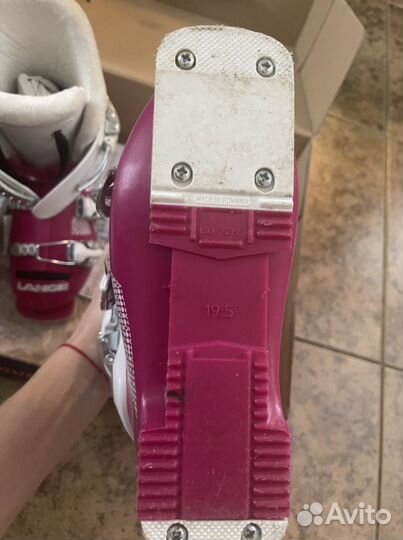 Детские горнолыжные ботинки 19,5 размер