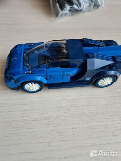 Конструктор полиция + гоночная машина