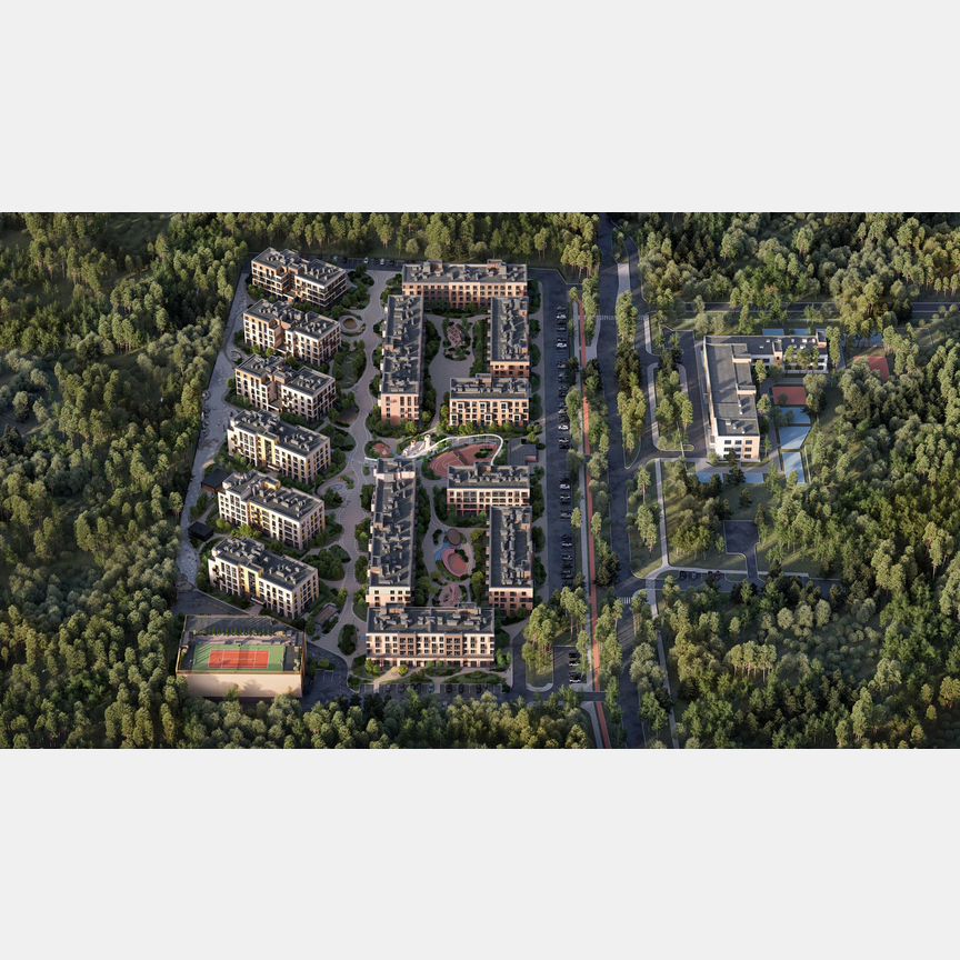 1-к. квартира, 35,7 м², 4/4 эт.