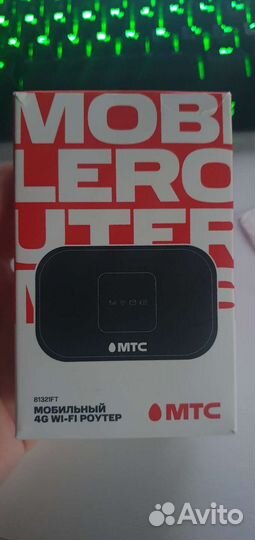 МТС 4g wifi роутер. Модель: 81321FT