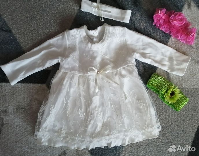 Детские вещи пакетом на девочку 68 74