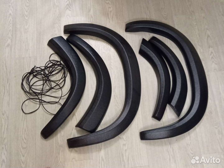 Расширители арок chevrolet niva